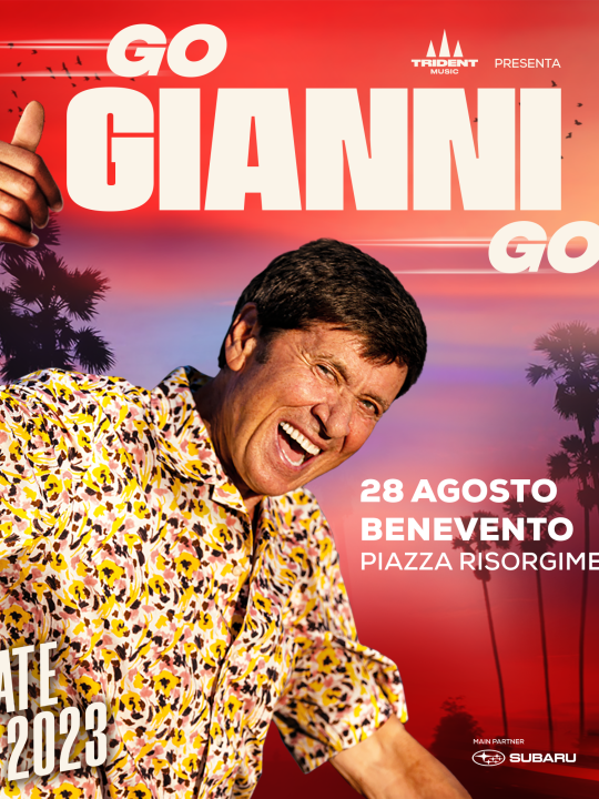 Gianni Morandi il 28 Agosto