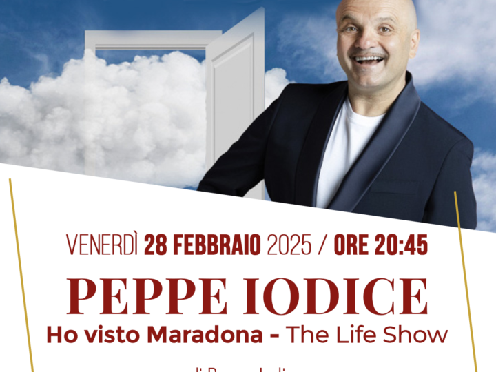 Peppe Iodice in “Ho visto Maradona”