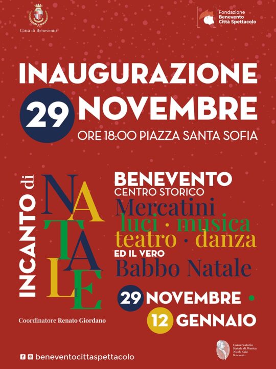 InCanto di Natale 2024-2025: il 29 novembre l’evento inaugurale